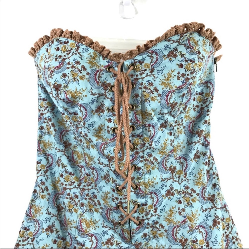 Betsey Johnson Strapless Dress